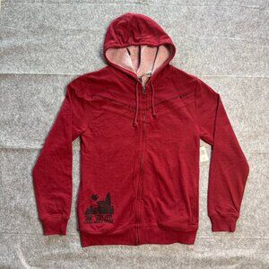 Disney Star Wars Galaxy's Edge Hoodie Adult Small Black Spire Full Zip NWT